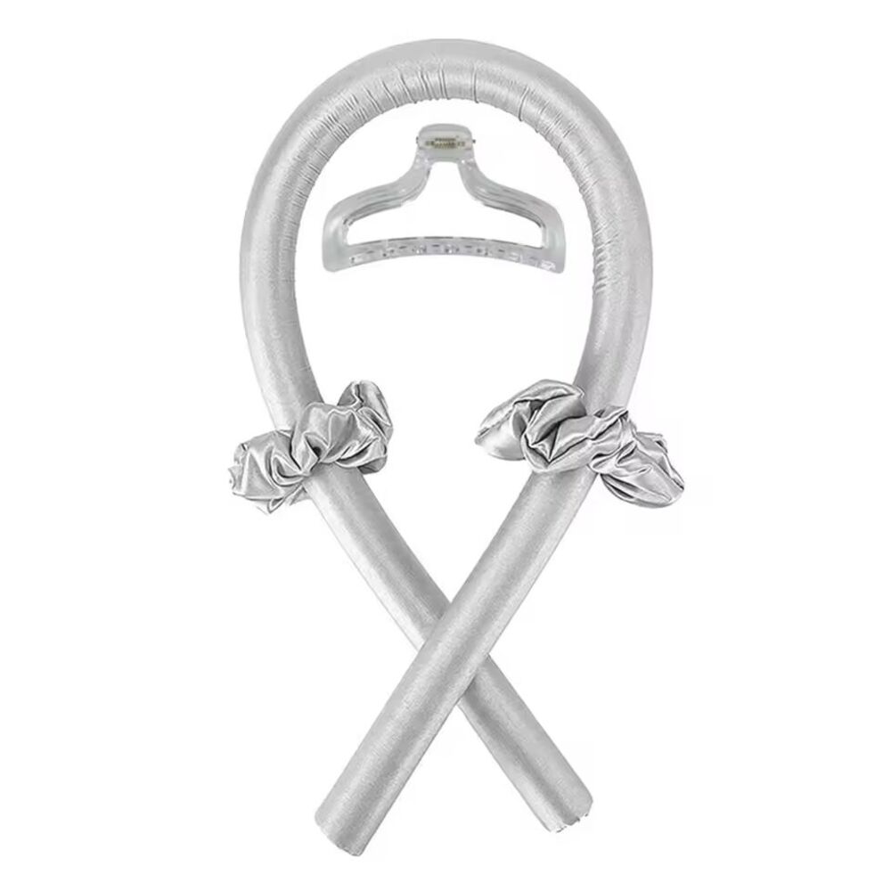 Heatless Curling Rod Headband,No Heat Silk Ribbon Rollers for Overnight Sleeping